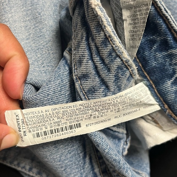 Zara Classic Blue Denim Jeans - Picture 11 of 15
